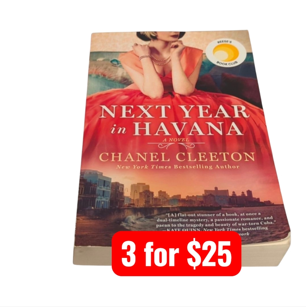 Next Year in Havana by Chanel Cleeton Paperback Reese's Book Club